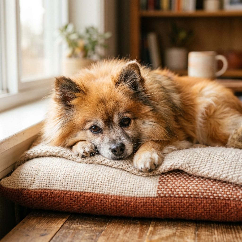 seniorpomeranian狗狗