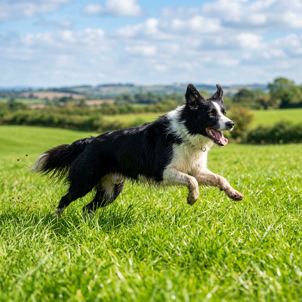 邊境牧羊犬 (Border Collie) - 最聰明的狗狗