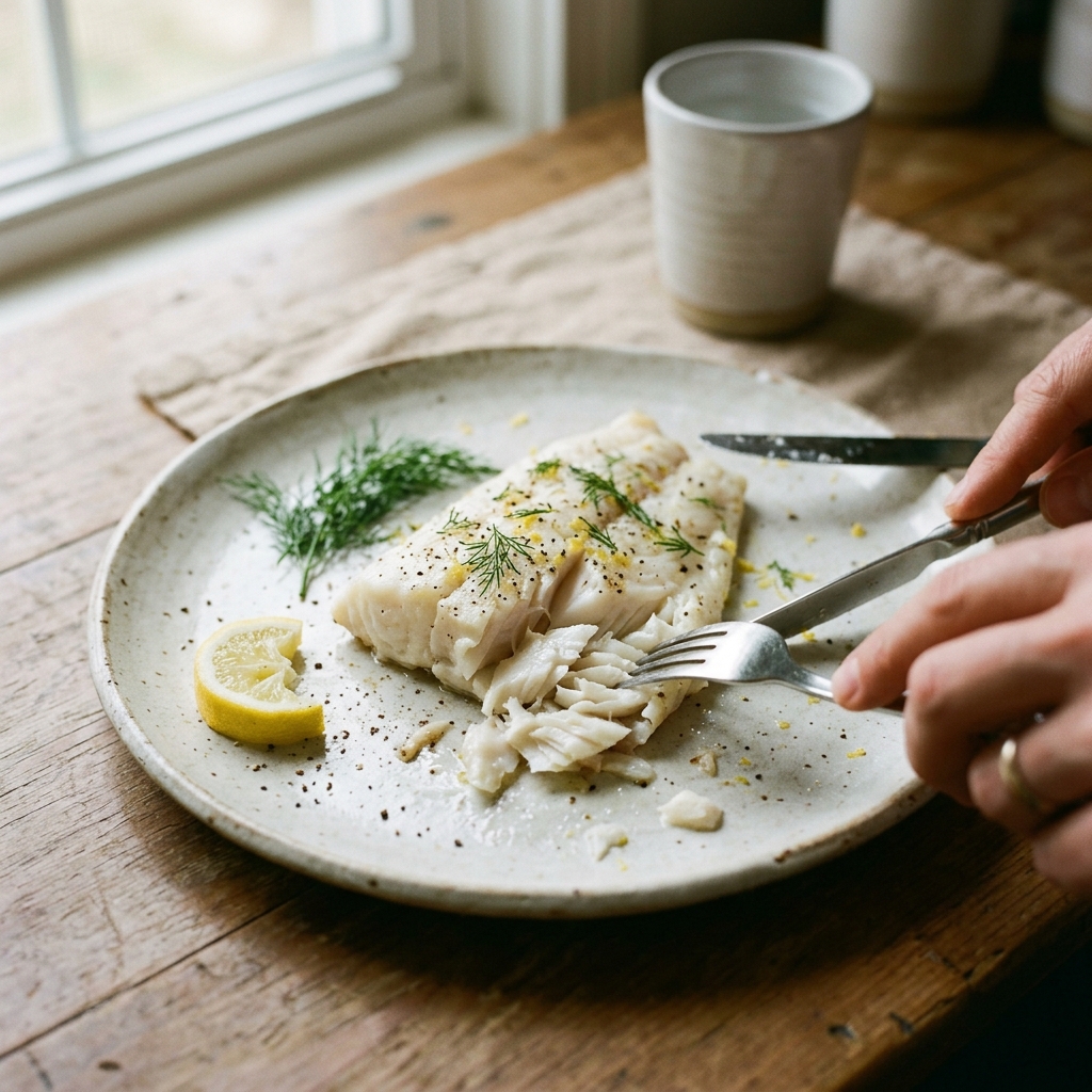 Preparing or feeding 魚肉 safely