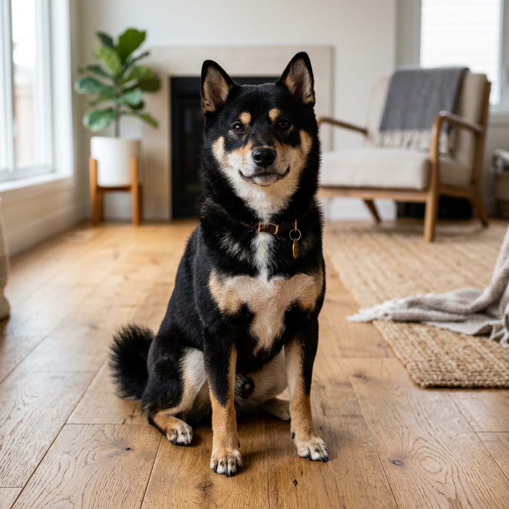 黑柴 Shiba Inu Black and Tan